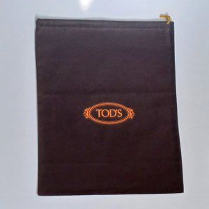 New Tod's Canvas Drawstring Dust Bag